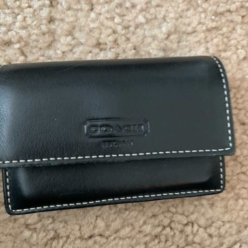 Coach card holder
